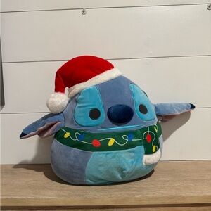 Disney holiday Christmas 16” original Squishmallows Stitch new W tags